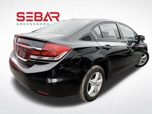 Crystal Black Pearl 2013 Honda Civic LX
