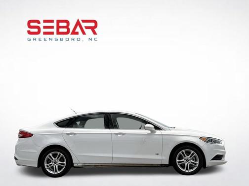 Oxford White 2018 Ford Fusion Hybrid SE