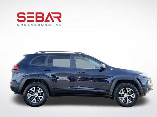 True Blue Pearlcoat 2016 Jeep Cherokee Trailhawk