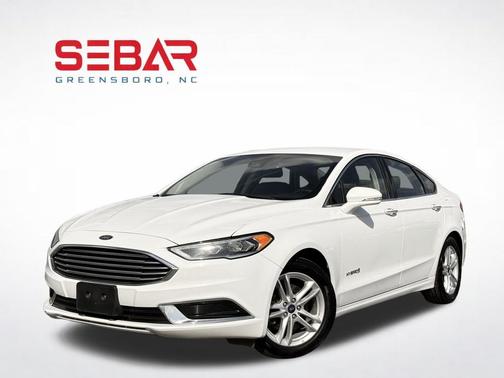Oxford White 2018 Ford Fusion Hybrid SE