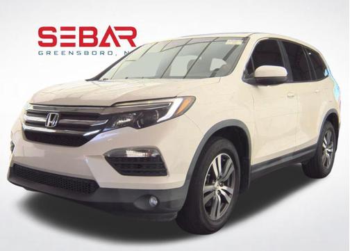 White Diamond Pearl 2017 Honda Pilot EX-L