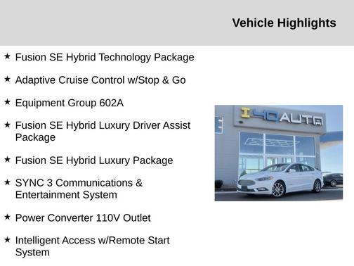 2017 Ford Fusion Hybrid SE