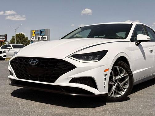 Serenity White 2023 Hyundai SONATA SEL