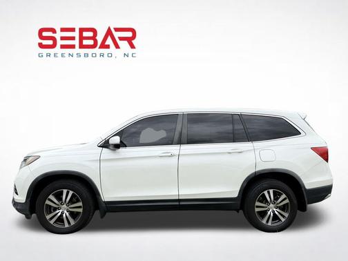 White Diamond Pearl 2017 Honda Pilot EX-L