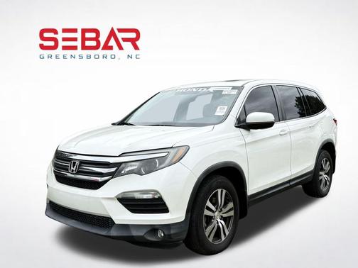 White Diamond Pearl 2017 Honda Pilot EX-L