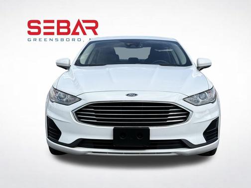 Oxford White 2019 Ford Fusion Hybrid SE