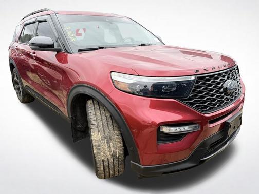 Rapid Red Metallic Tinted Clearcoat 2020 Ford Explorer ST