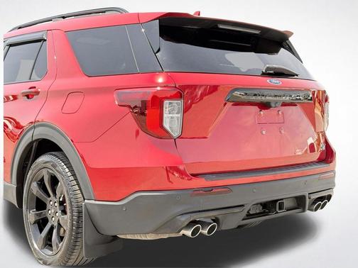 Rapid Red Metallic Tinted Clearcoat 2020 Ford Explorer ST