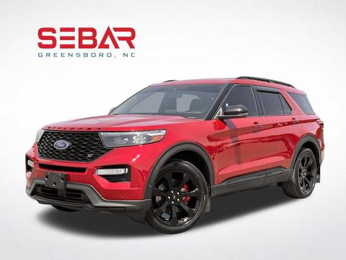 Rapid Red Metallic Tinted Clearcoat 2020 Ford Explorer ST