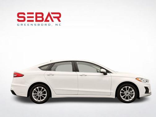 Oxford White 2020 Ford Fusion Hybrid SE