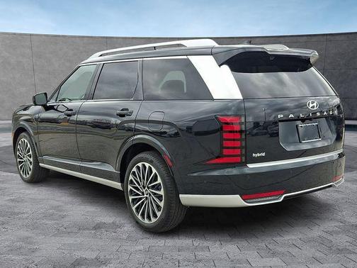 Robust Emerald Pearl 2026 Hyundai Palisade Hybrid Calligraphy