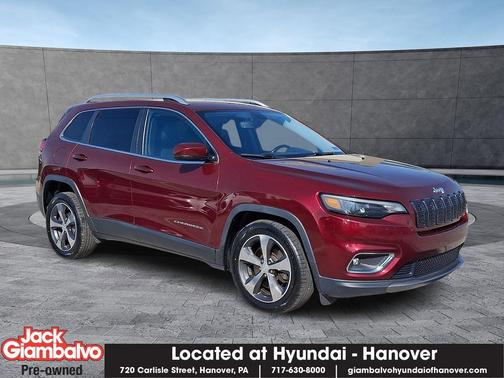 Velvet Red Pearlcoat 2019 Jeep Cherokee Limited