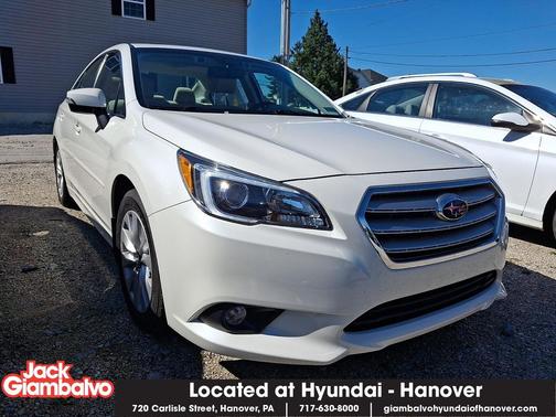 Crystal White Pearl 2016 Subaru Legacy Premium