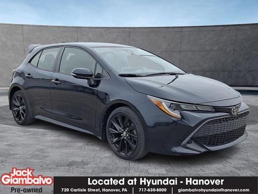 Midnight Black Metallic 2020 Toyota Corolla SE