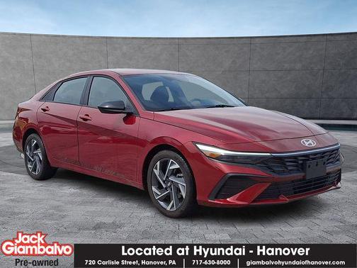 Ultimate Red 2025 Hyundai ELANTRA Sport