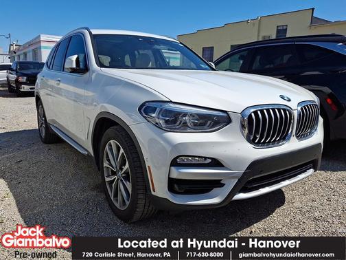 Alpine White 2018 BMW X3 xDrive30i