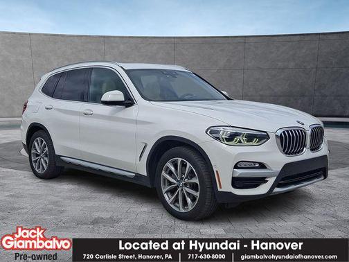 Alpine White 2018 BMW X3 xDrive30i