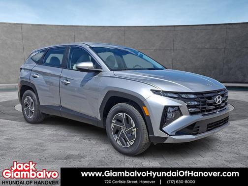 Shimmering Silver 2026 Hyundai TUCSON Hybrid Blue SE