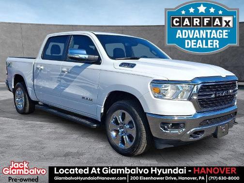Bright White 2022 RAM 1500 Big Horn/Lone Star