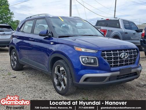 Intense Blue 2023 Hyundai VENUE Limited