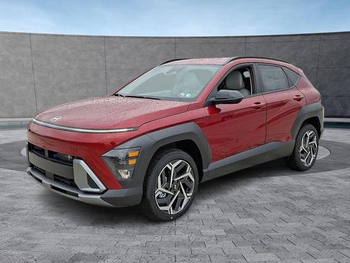 Ultimate Red Metallic 2026 Hyundai KONA SEL Premium