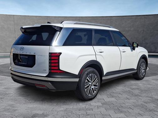 Creamy White Pearl 2026 Hyundai Palisade Hybrid SEL Premium 7P