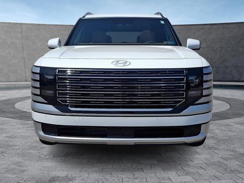Creamy White Pearl 2026 Hyundai Palisade Hybrid Calligraphy