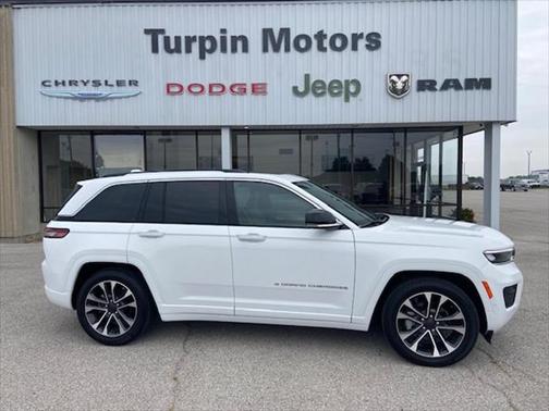Bright White Clearcoat 2022 Jeep Grand Cherokee Overland