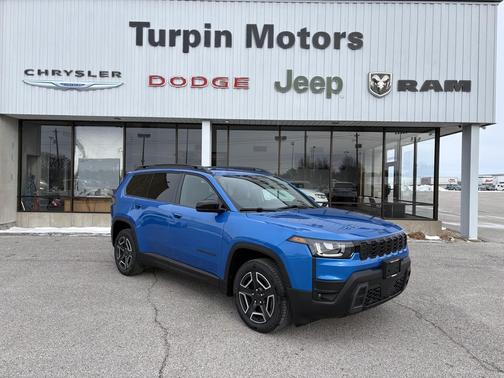 Hydro Blue Pearlcoat 2026 Jeep Cherokee Limited