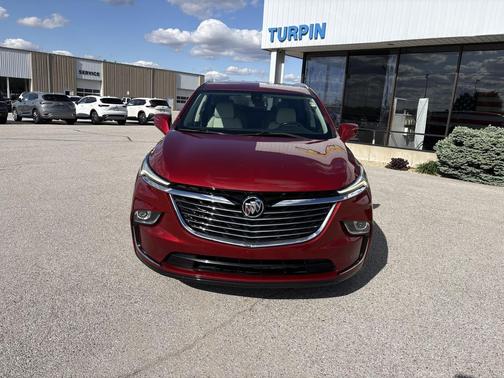 Cherry Red Tintcoat 2023 Buick Enclave Essence AWD