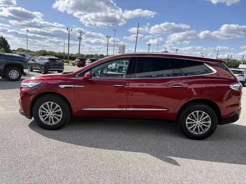 Cherry Red Tintcoat 2023 Buick Enclave Essence AWD