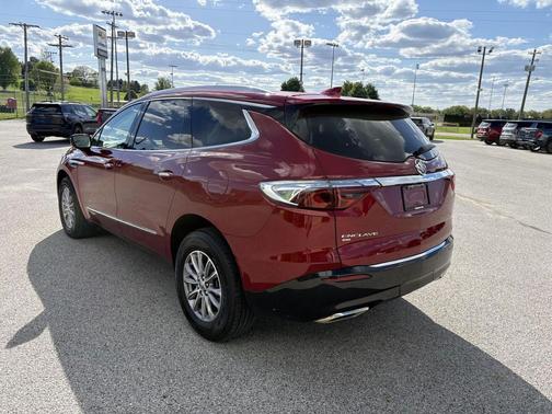 Cherry Red Tintcoat 2023 Buick Enclave Essence AWD