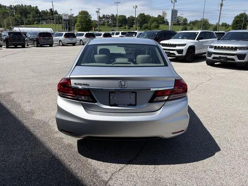 Alabaster Silver Metallic 2015 Honda Civic EX-L