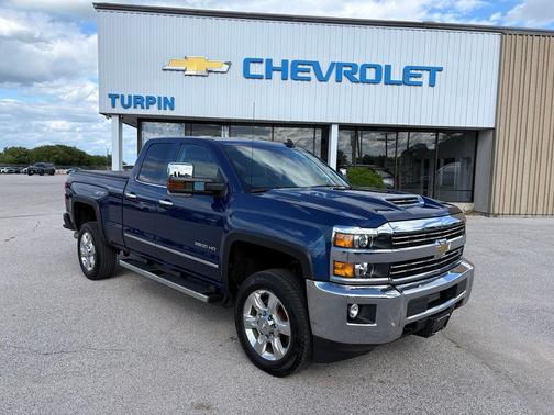 Deep Ocean Blue Metallic 2018 Chevrolet Silverado 2500 LTZ