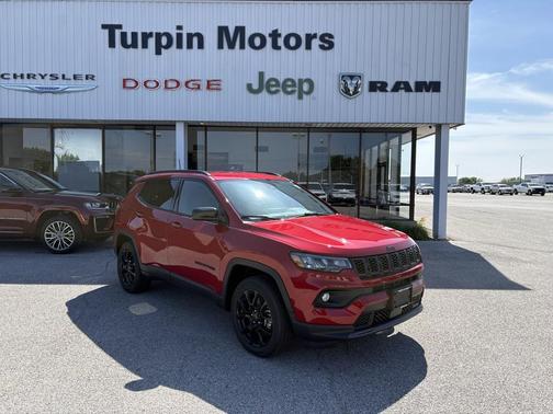 Red Hot Pearlcoat 2026 Jeep Compass Latitude