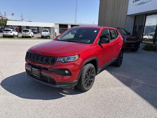 Red Hot Pearlcoat 2026 Jeep Compass Latitude