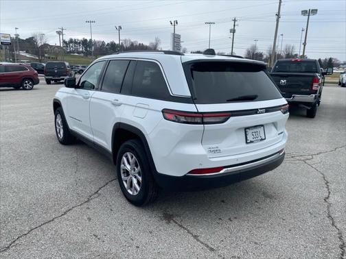 Bright White Clearcoat 2022 Jeep Grand Cherokee Limited