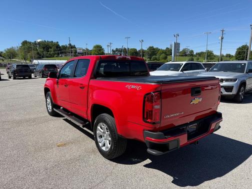 Red Hot 2018 Chevrolet Colorado LT