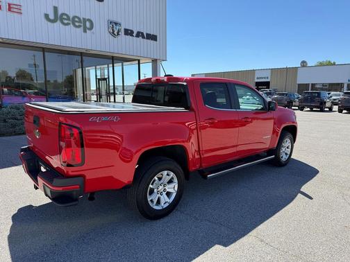 Red Hot 2018 Chevrolet Colorado LT