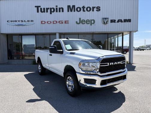Bright White Clearcoat 2024 RAM 2500 Tradesman Regular Cab 4x4 8' Box