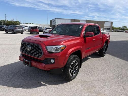 Barcelona Red Metallic 2020 Toyota Tacoma TRD Sport