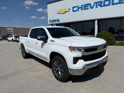 Summit White 2026 Chevrolet Silverado 1500 LT