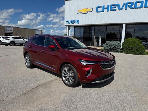 Cinnabar Metallic 2023 Buick Envision Avenir AWD