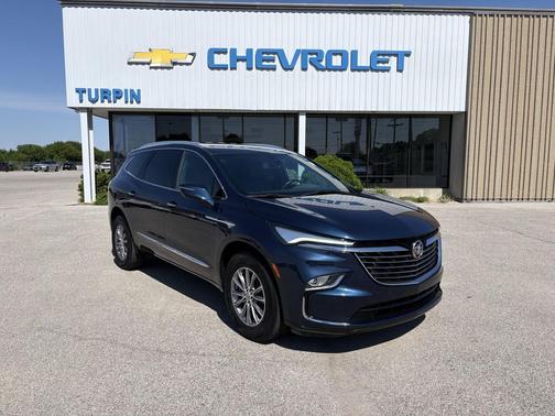 Emperor Blue Metallic 2023 Buick Enclave Essence AWD