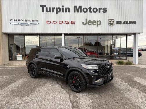 Agate Black Metallic 2026 Ford Explorer ST