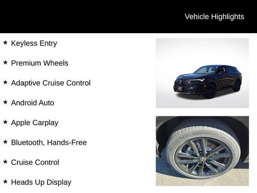 2026 Acura ADX A-Spec Advance Package