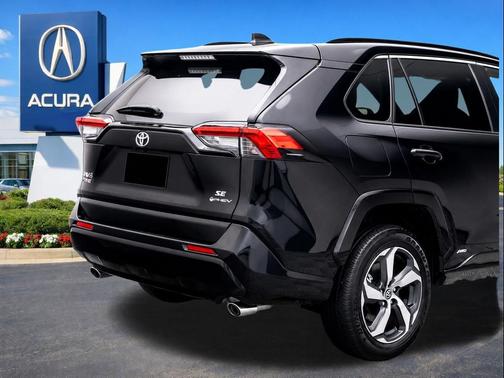 Midnight Black Metallic 2025 Toyota RAV4 Hybrid SE