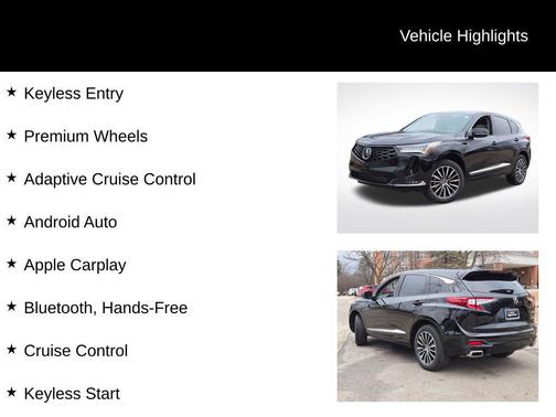 2026 Acura RDX Advance Package