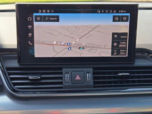 Mythos Black Metallic 2025 Audi Q5 45 S line Premium Plus