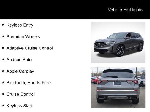 2026 Acura MDX Technology Package